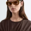 Robe midi smockée