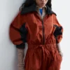 Robe midi technique à cordon