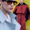 Robe midi technique à cordon