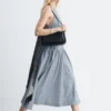 Robe midi évasée
