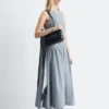 Robe midi évasée