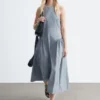 Robe midi évasée