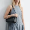 Robe midi évasée
