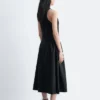 Robe midi évasée