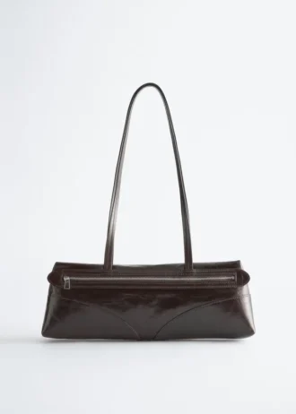 Sac bandoulière en cuir fin