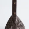 Sac à bandoulière en cuir tressé