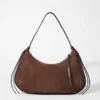 Sac bandoulière en daim à franges