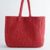 Sac cabas en paille de papier