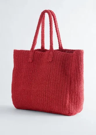 Sac cabas en paille de papier