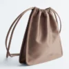 Sac à cordon en satin