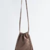 Sac à cordon en satin