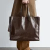 Sac fourre-tout en cuir