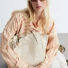 Sac fourre-tout en cuir à boucle et sangle