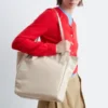Sac fourre-tout en cuir à boucle et sangle