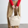 Sac fourre-tout en cuir à boucle et sangle