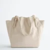 Sac fourre-tout en cuir à boucle et sangle