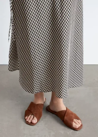 Sandales croisées