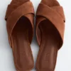 Sandales croisées