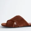 Sandales croisées