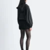Short bouffant élastiqué