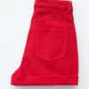 Short en denim taille haute