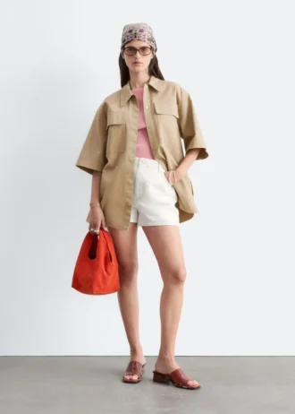 Shorts en denim décontracté