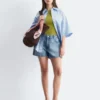 Shorts en denim décontracté