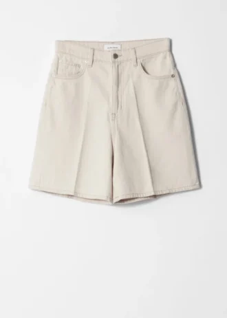 Shorts en denim à jambes larges