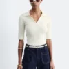 Shorts en jean taille haute