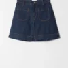 Shorts en jean taille haute