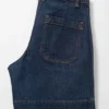 Shorts en jean taille haute