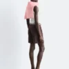 Shorts en lin ajusté