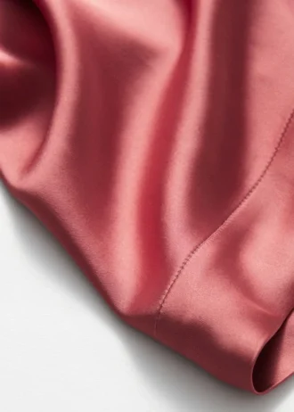 Shorts en satin à enfiler