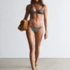 Slip bikini à boucles