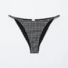 Slip bikini à boucles
