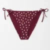 Slip bikini à nouer