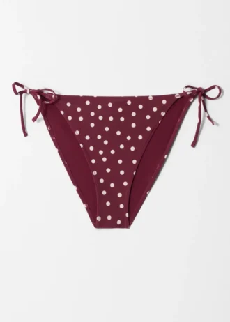 Slip bikini à nouer