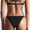 Haut de bikini bandeau à nouer sur le devant