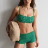 Slip de bikini taille haute