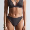 Slip de bikini taille haute