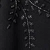 Sweat-shirt brodé de strass