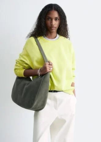 Sweat-shirt oversize en jersey de coton