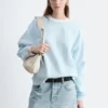 Sweat-shirt oversize en jersey de coton
