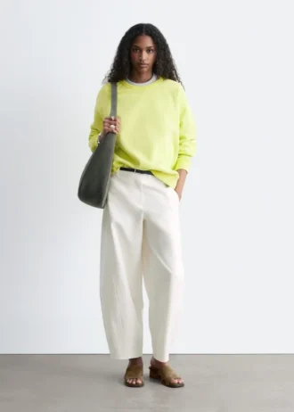 Sweat-shirt oversize en jersey de coton