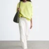 Sweat-shirt oversize en jersey de coton