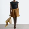 T-shirt ajusté à dos nu