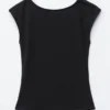 T-shirt ajusté à dos nu