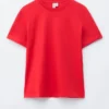 T-shirt à col rond en coton