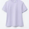 T-shirt à col rond en coton