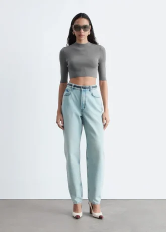 T-shirt court ajusté